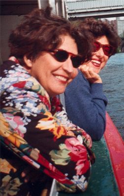 Eu e Ruth em Berlim, 1994.