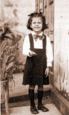Eu, aos 5 anos, em 1947