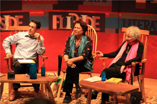 Ana Maria Machado e Margaret Atwood na FLIPSIDE 2014