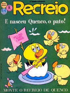 Capa de uma das primeiras revistas Recreio.